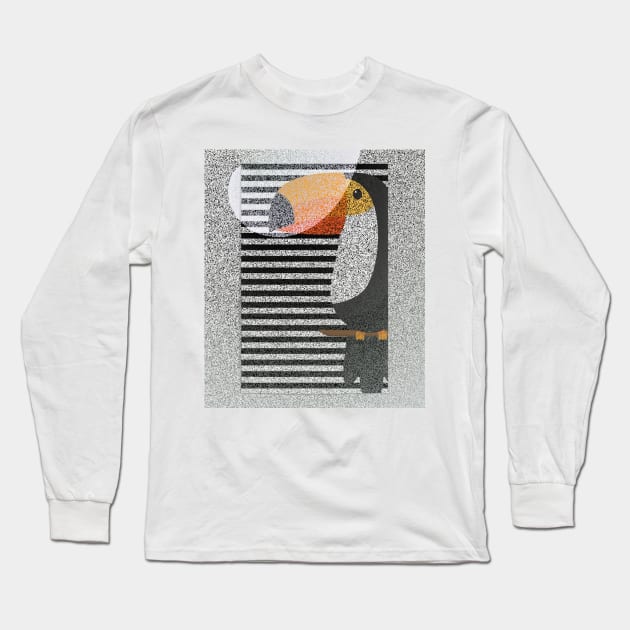 expressionism bird Long Sleeve T-Shirt by joshsmith